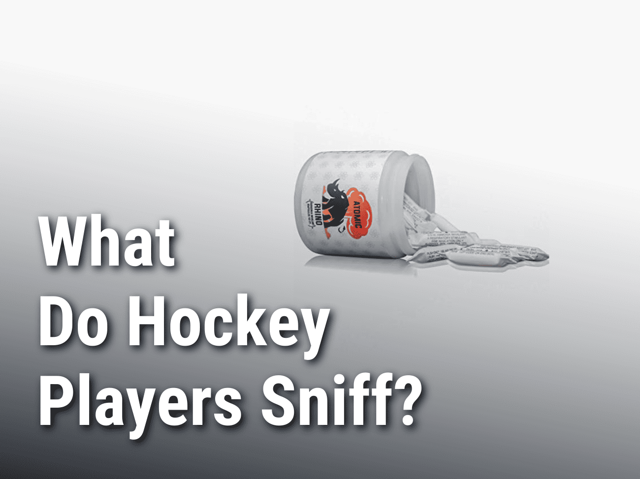 What Do Hockey Players Sniff?