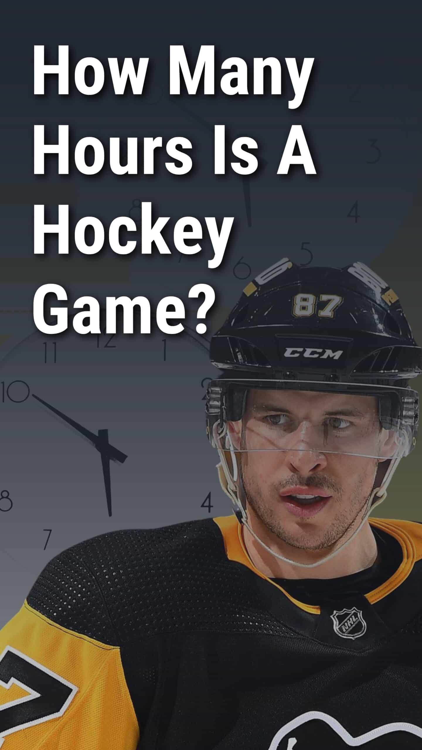 How many hours is a hockey game?