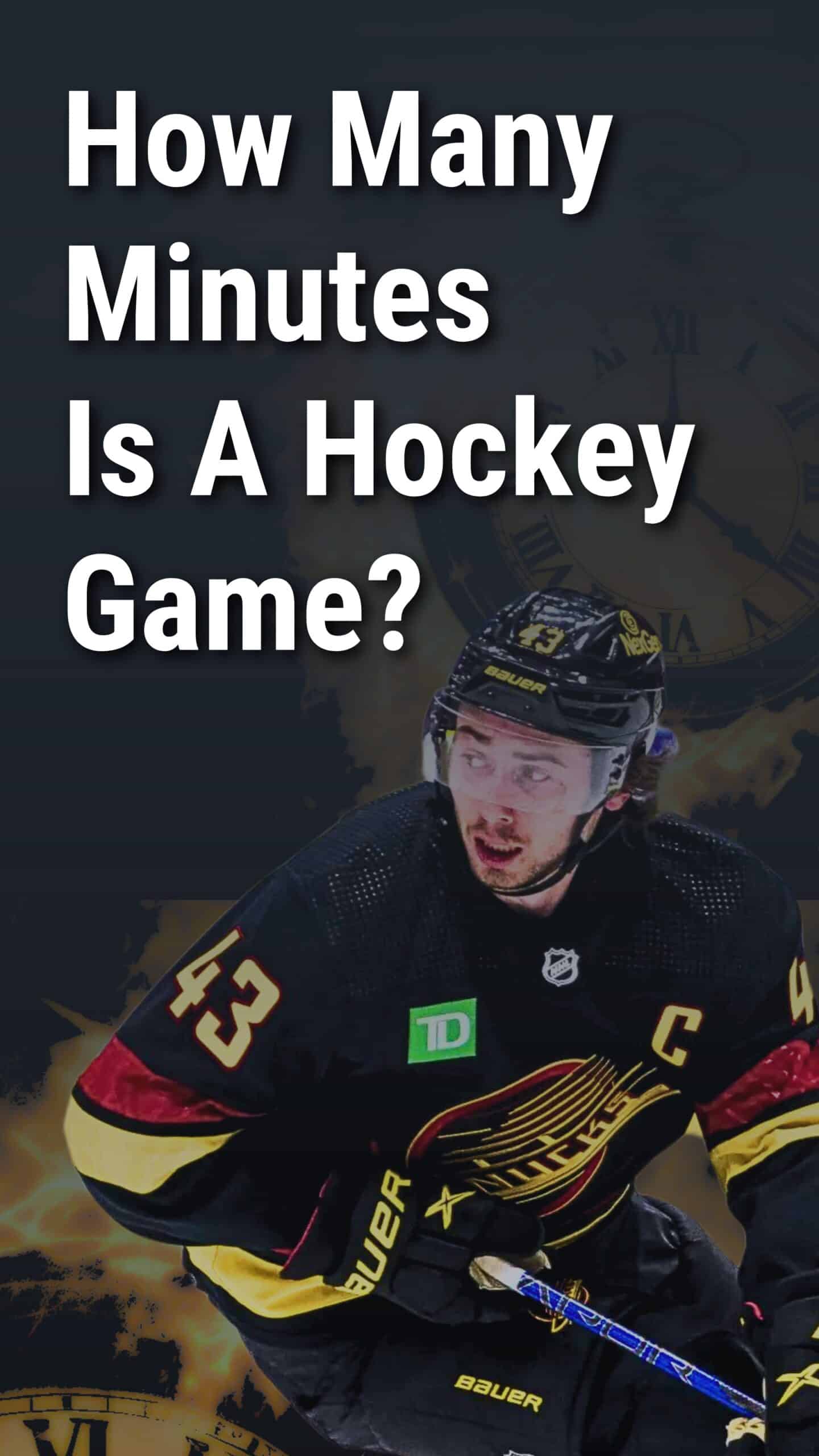 How Many Minutes Is A Hockey Game